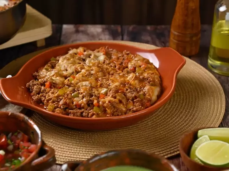 Plato Fuerte: Alambre de Carne Picada