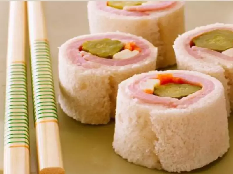 Innovador Sushi de Sándwich para la Lonchera Escolar: Una Receta Sencilla y Divertida